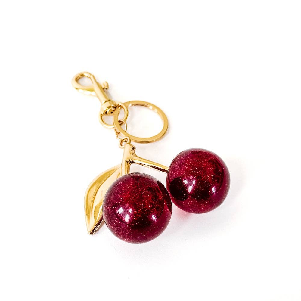 Cherry Bag Charm