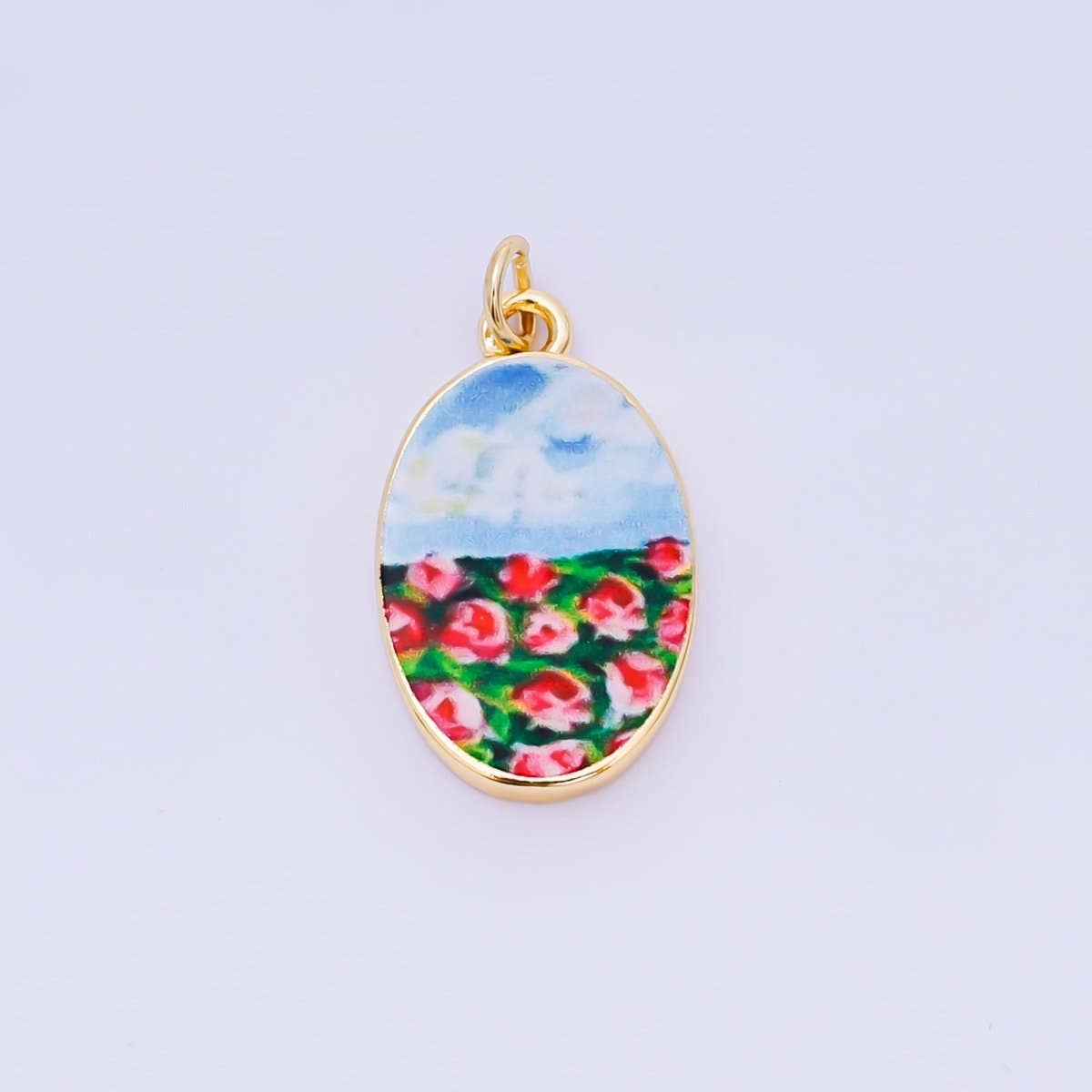 Enamel Art Piece Charms