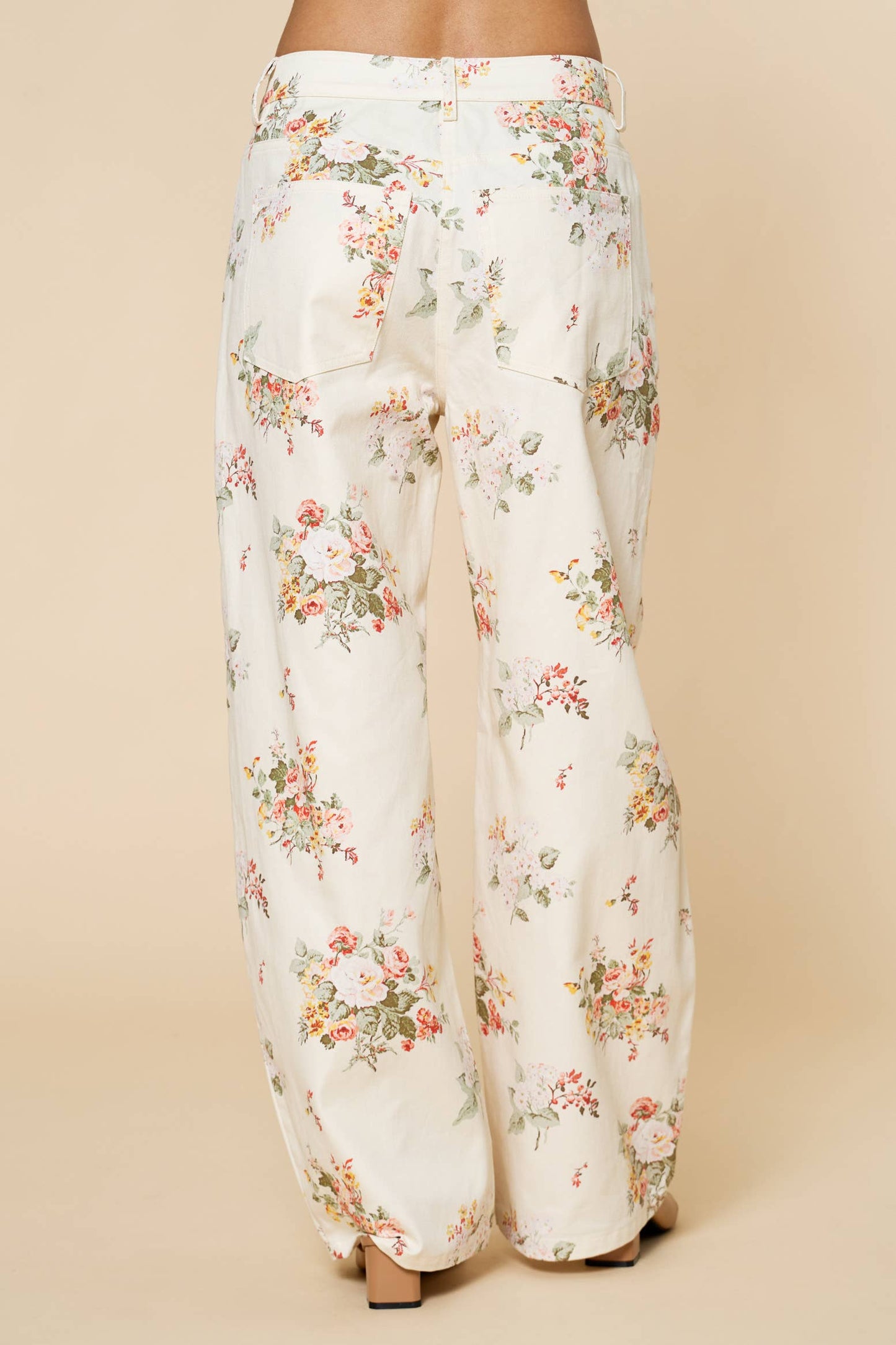 Floral Wide Pants