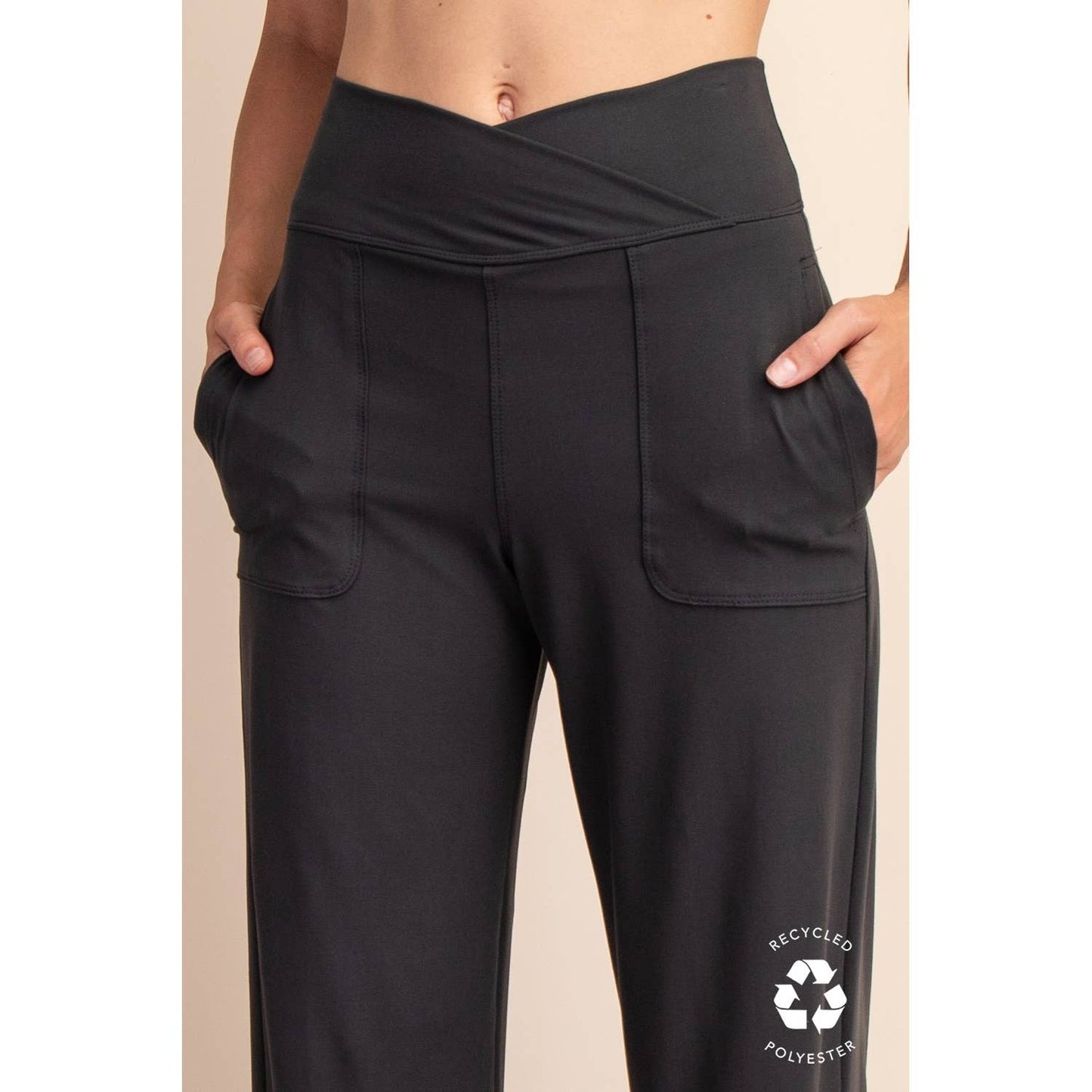 Rae Mode | V Waist Butter Wide Leg Pant