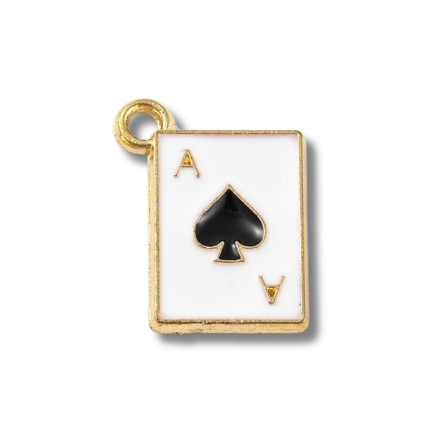 Poker Card Charm