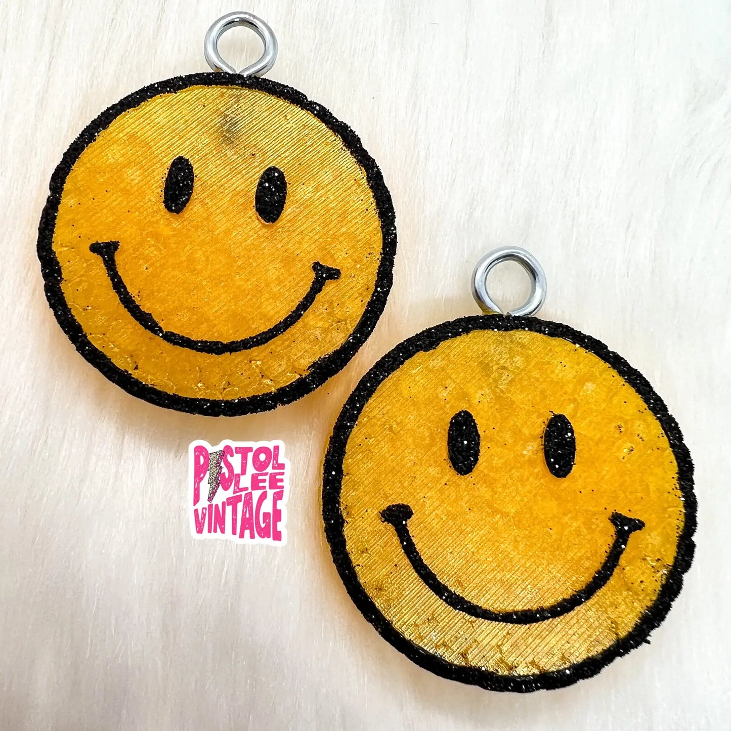 Smiley Face Freshie Vent Clips