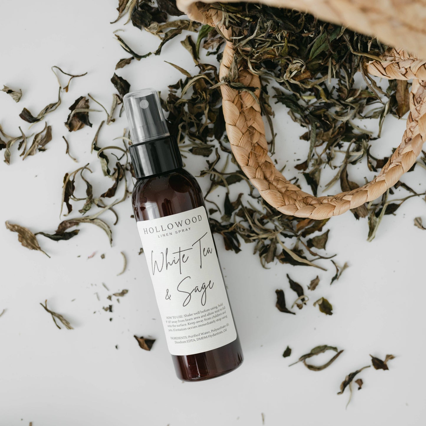 WHITE TEA & SAGE | SPRING | 4 OZ | LINEN SPRAY