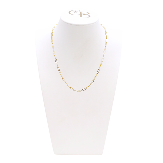Gold Ashley (Flat) Necklace