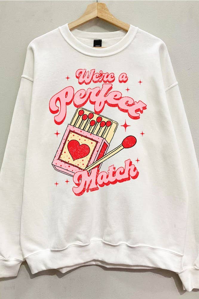 Perfect Match Valentine's Sweatshirt