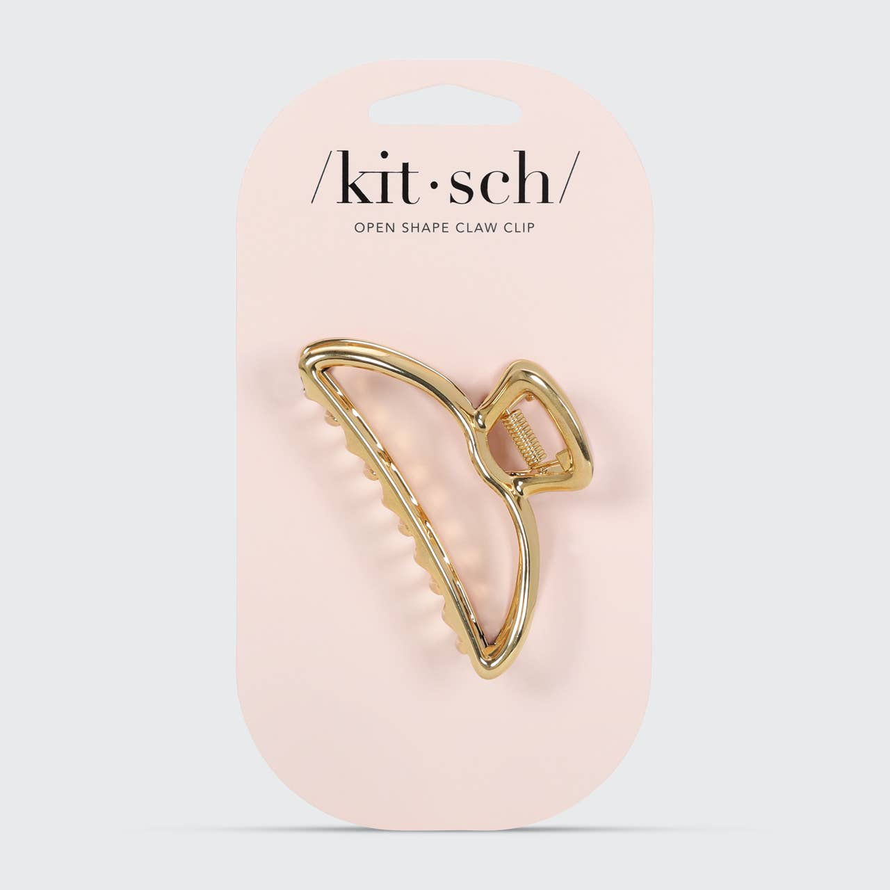 Kitsch | Open Shape Claw Clip - Gold