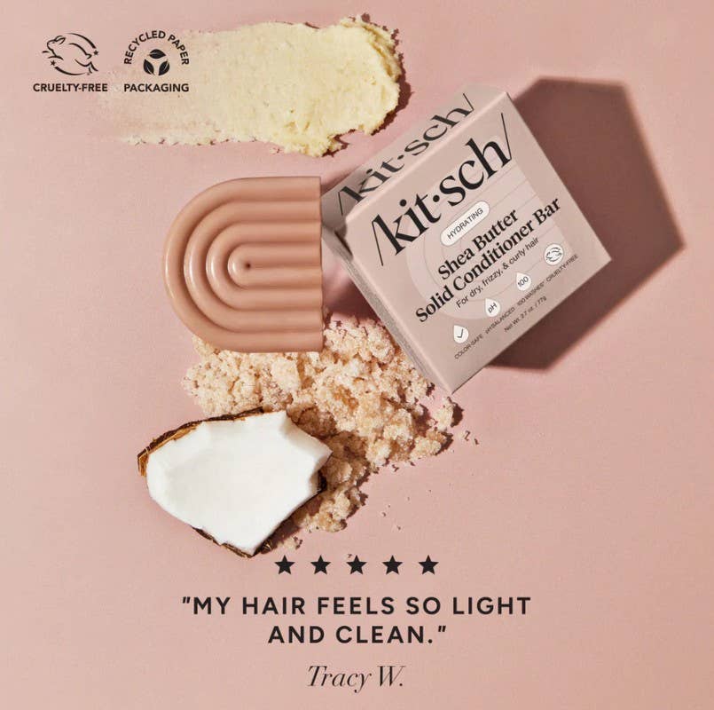 Kitsch | Shea Butter Hydrating Solid Conditioner Bar