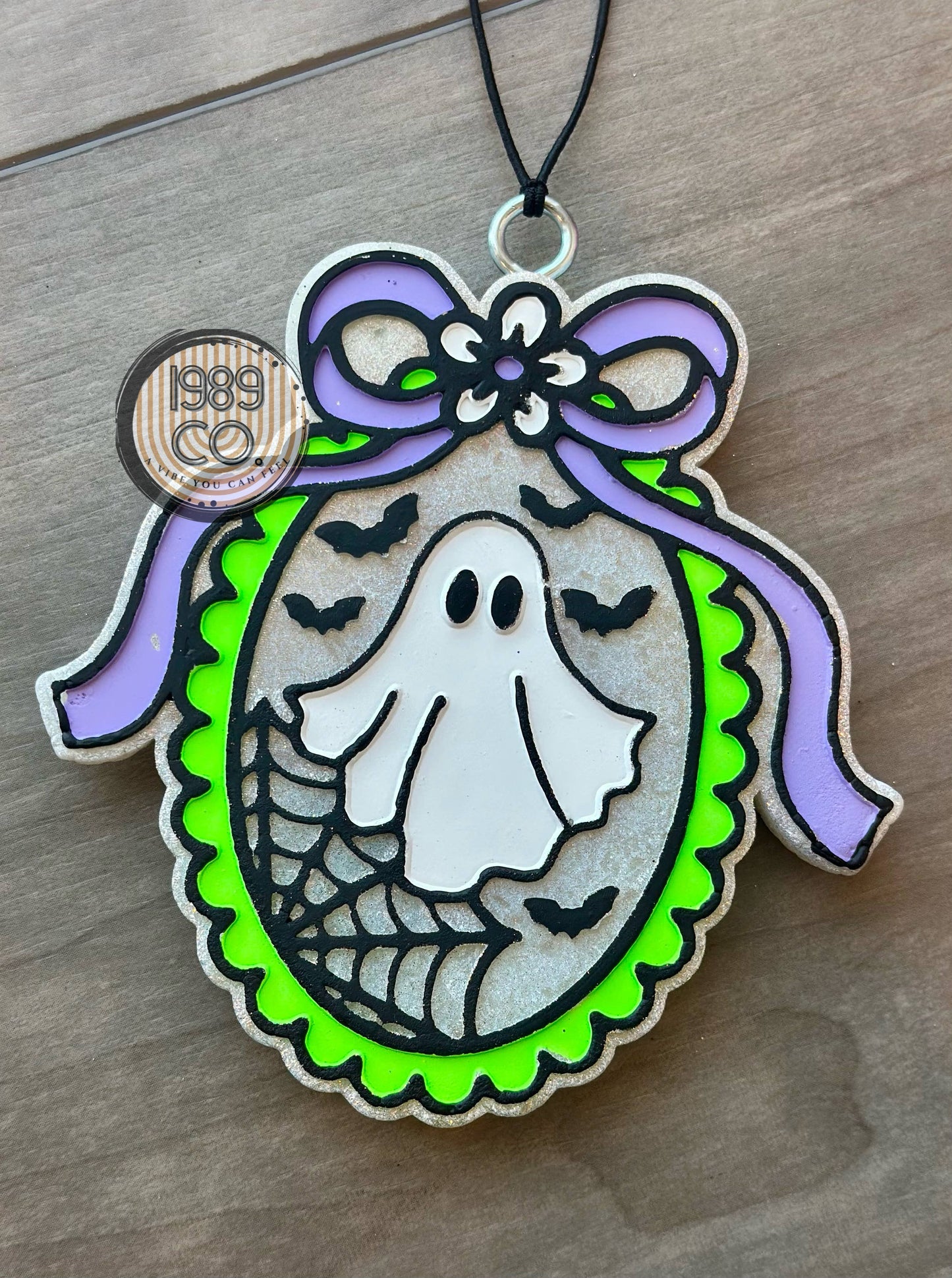 Ghost Mirror Car Freshie