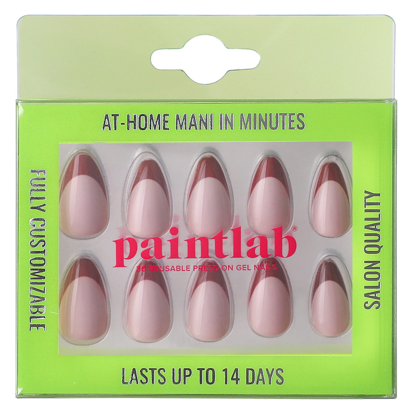 PaintLab Chocolate Tips Press-On Nails