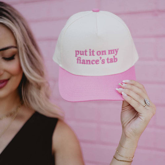 Put It On My Fiance's Tab Two-Toned Vintage