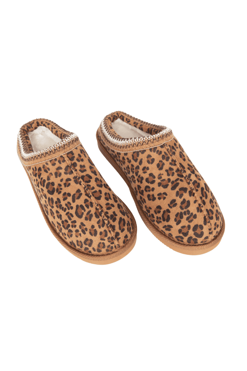 Leopard Print Slipps