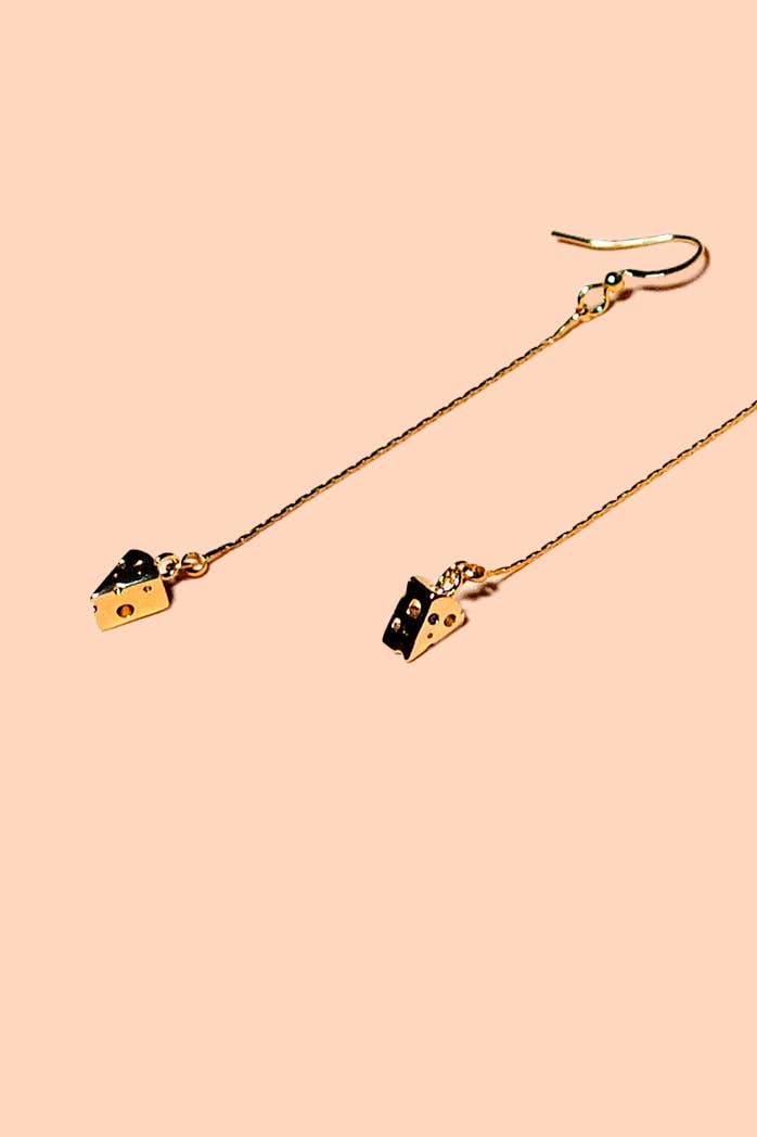 Slice O' Life Earring - 18K Gold Plated