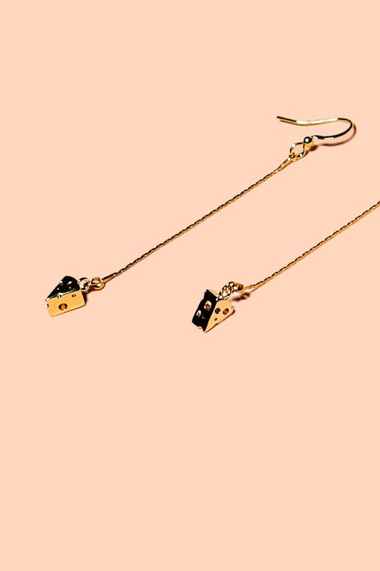 Slice O' Life Earring - 18K Gold Plated