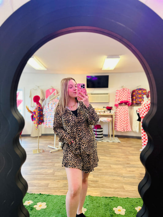 Cheetah Girl On Set