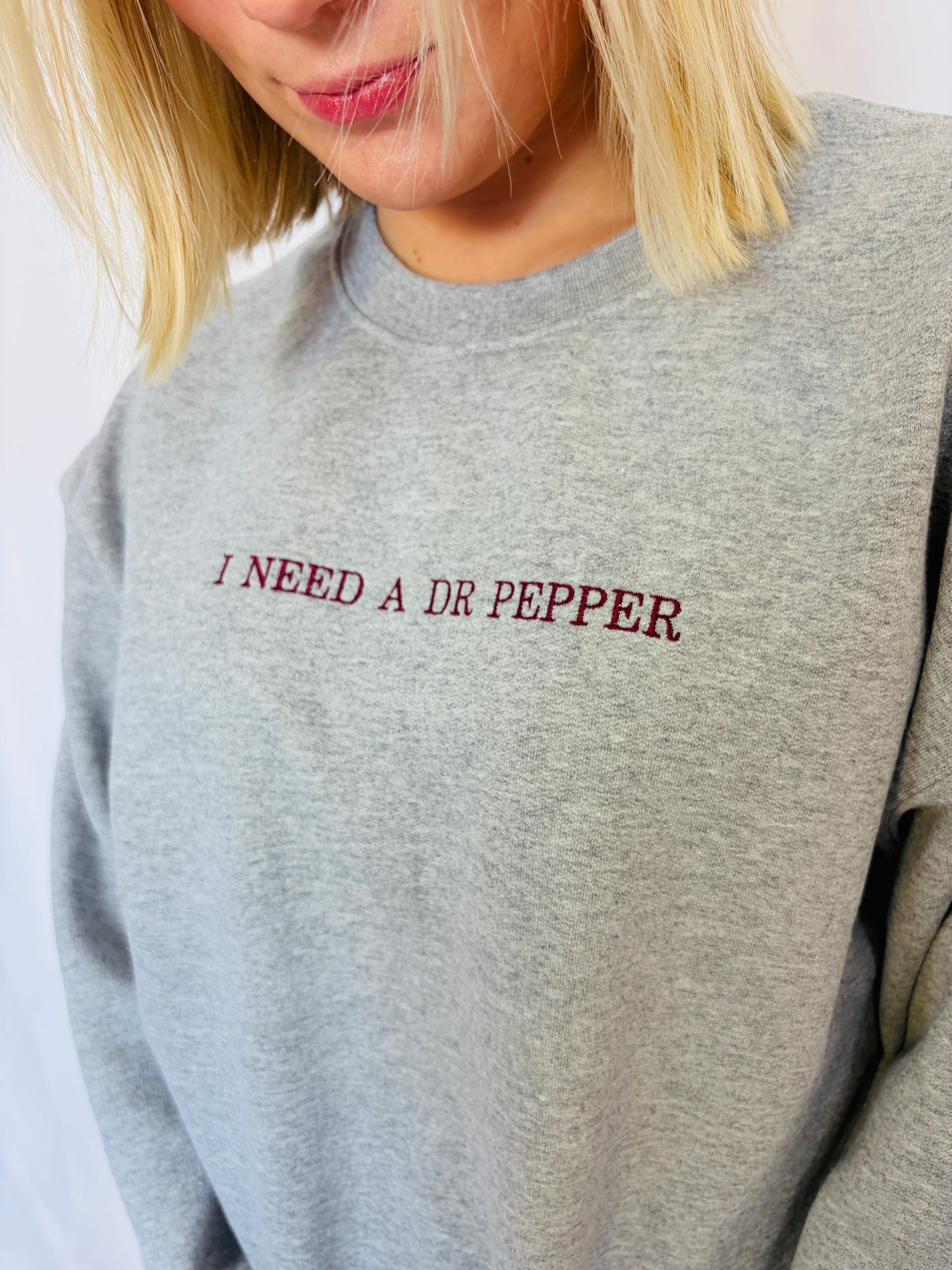 I need a dr pepper sweatshirt