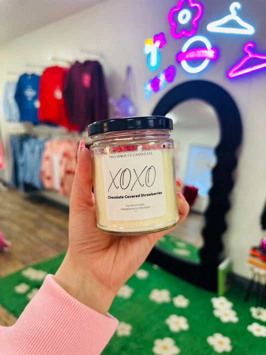 9 oz XOXO Valentines Candle