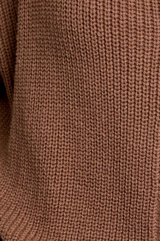 Le Lis | ZIP UP OVERSIZED SWEATER CARDIGAN