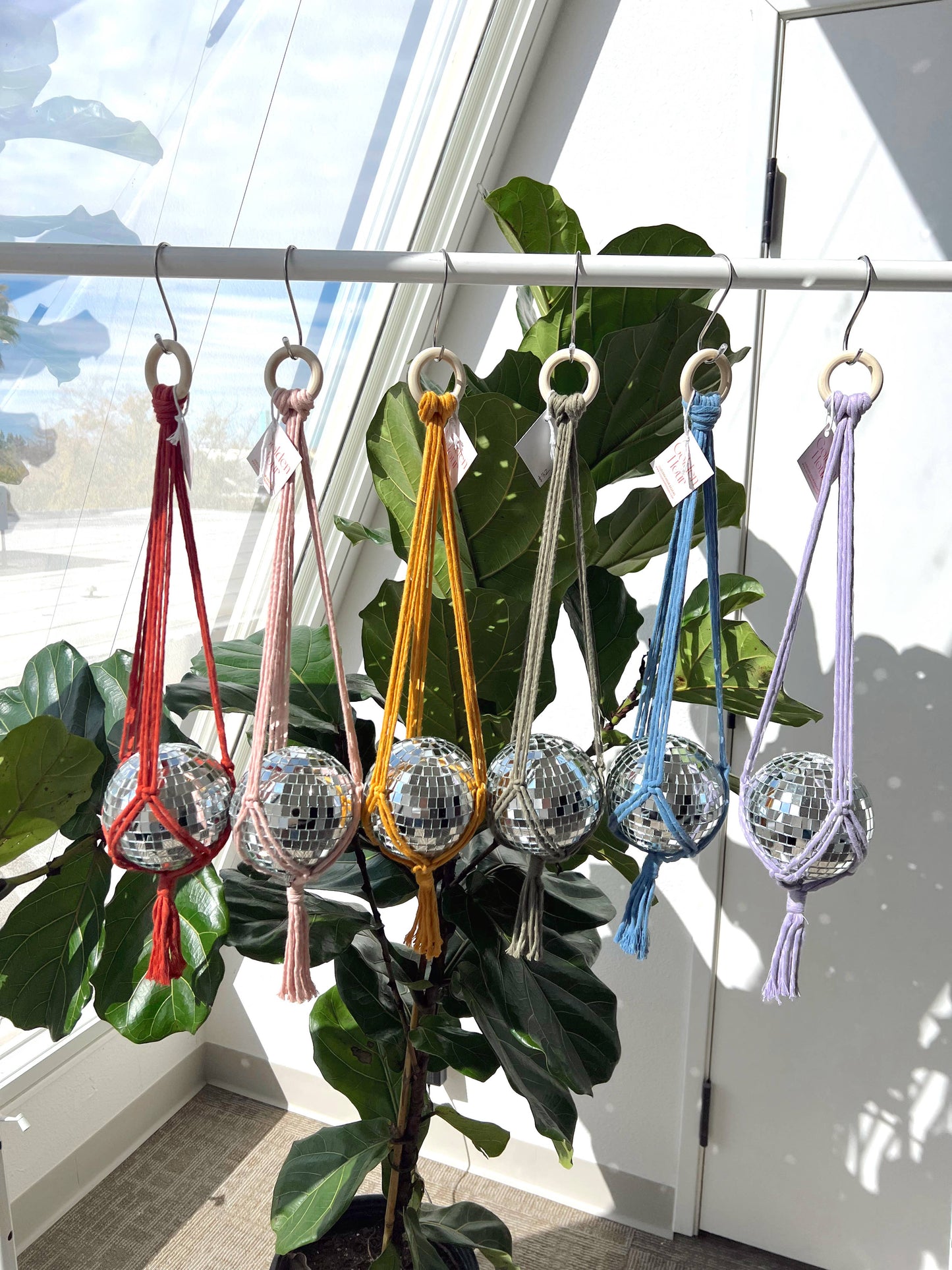 Disco Ball Hangers Small
