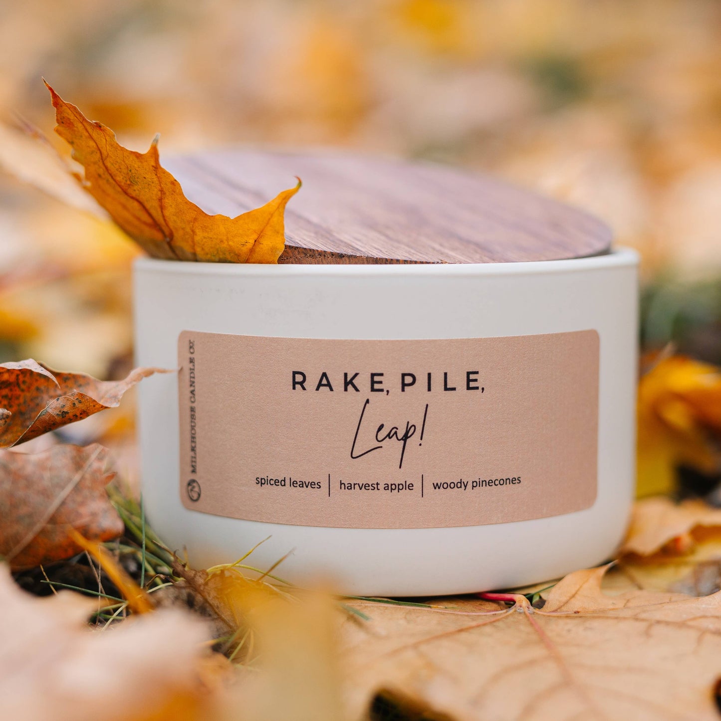 Rake, Pile, Leap | Statement Candle