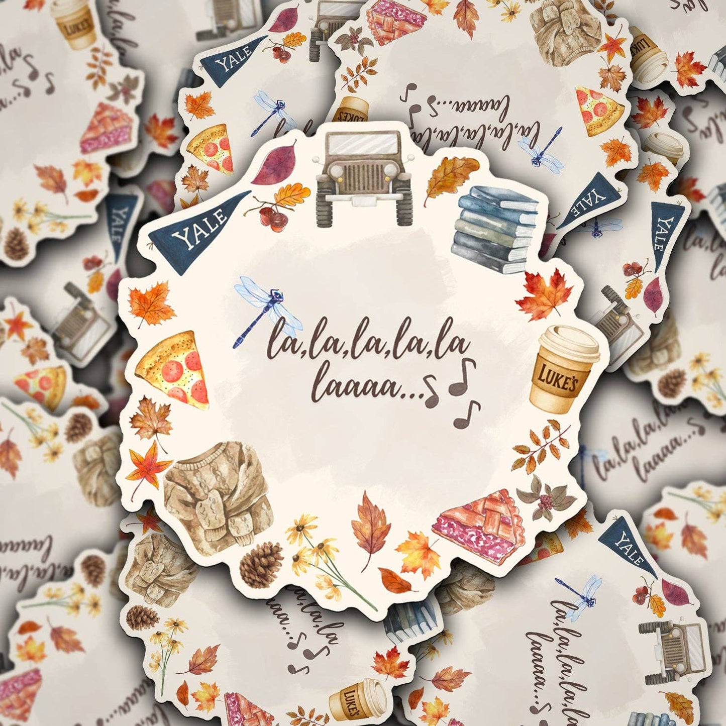 Vinyl Decal La La La La La Laaaa