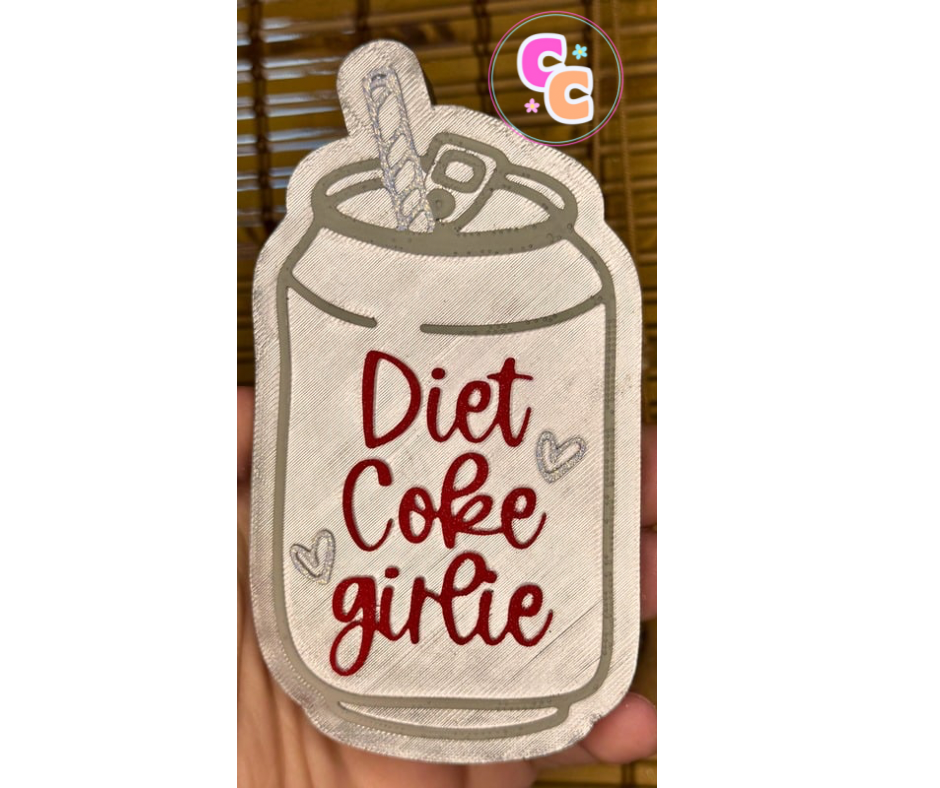 Diet Coke Girlie Freshie | Car Air Freshener | Cute Freshie