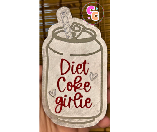 Diet Coke Girlie Freshie | Car Air Freshener | Cute Freshie