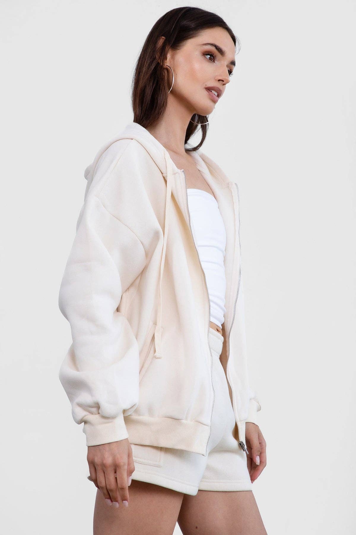 Cloud Oversized Loose Fit Hoodie - PLUS