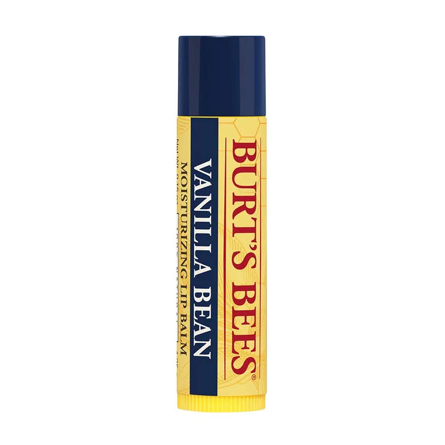 Vanilla Bean Moisturizing Lip Balm With Beeswax, Blister Box