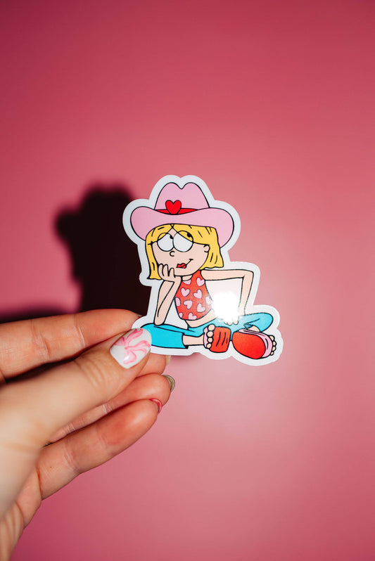 Lizzie Valentine's Sticker, 90s Cartoon, Pop Culture