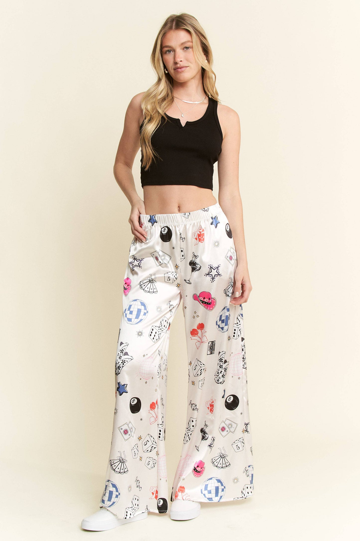 PLUS PARTY COLLAGE PANTS