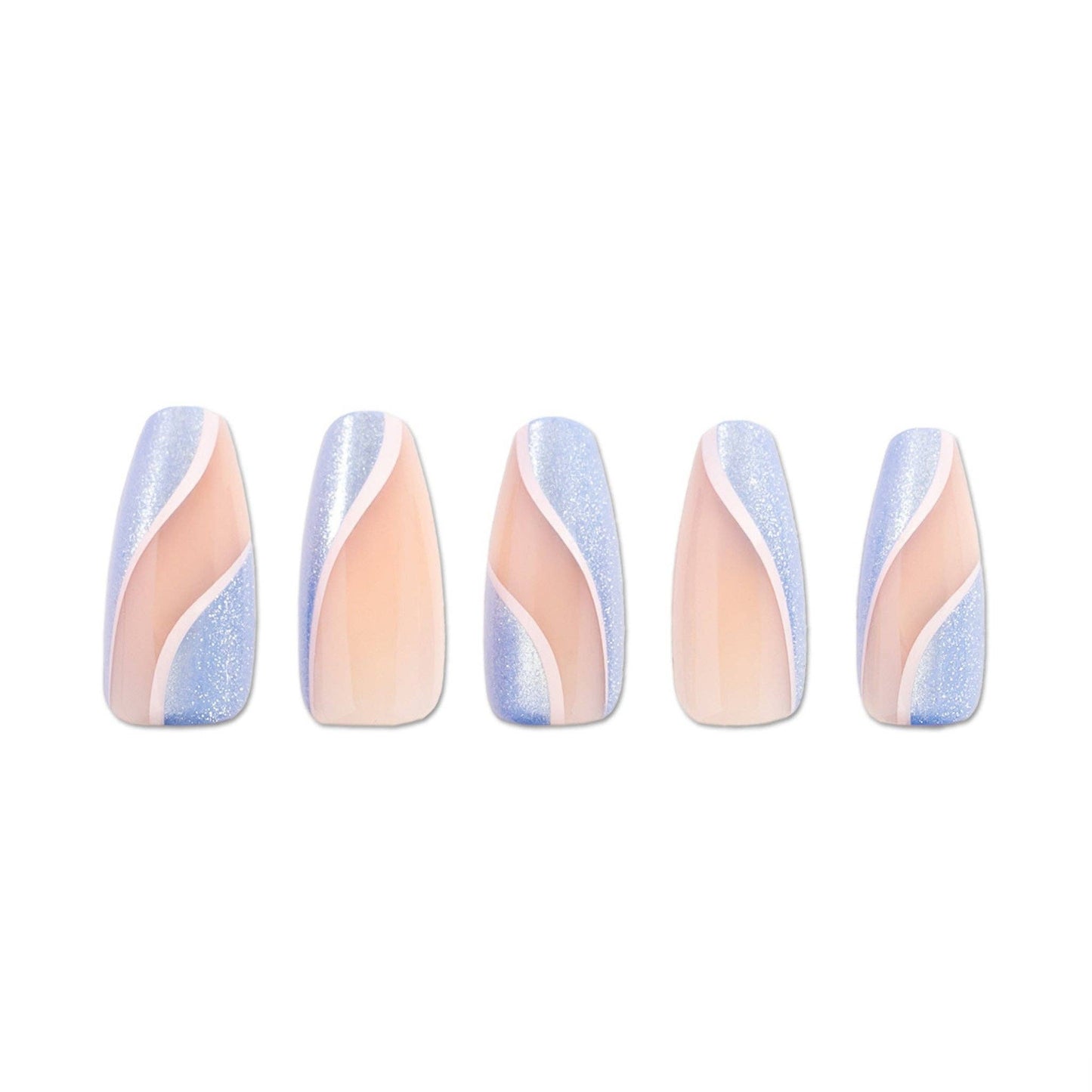 Celestial Waves Press-On Nails