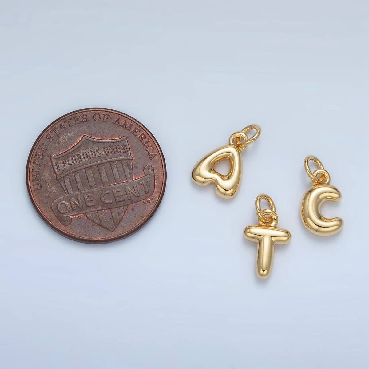Cutesy Chubby Balloon Letter Charms