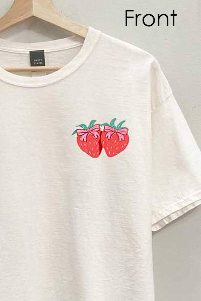 Enjoy the Good Days Berry Tee