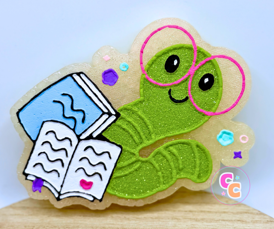 Bookworm Freshie | Car Air Freshener | Bookish Freshie