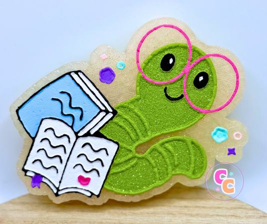 Bookworm Freshie | Car Air Freshener | Bookish Freshie
