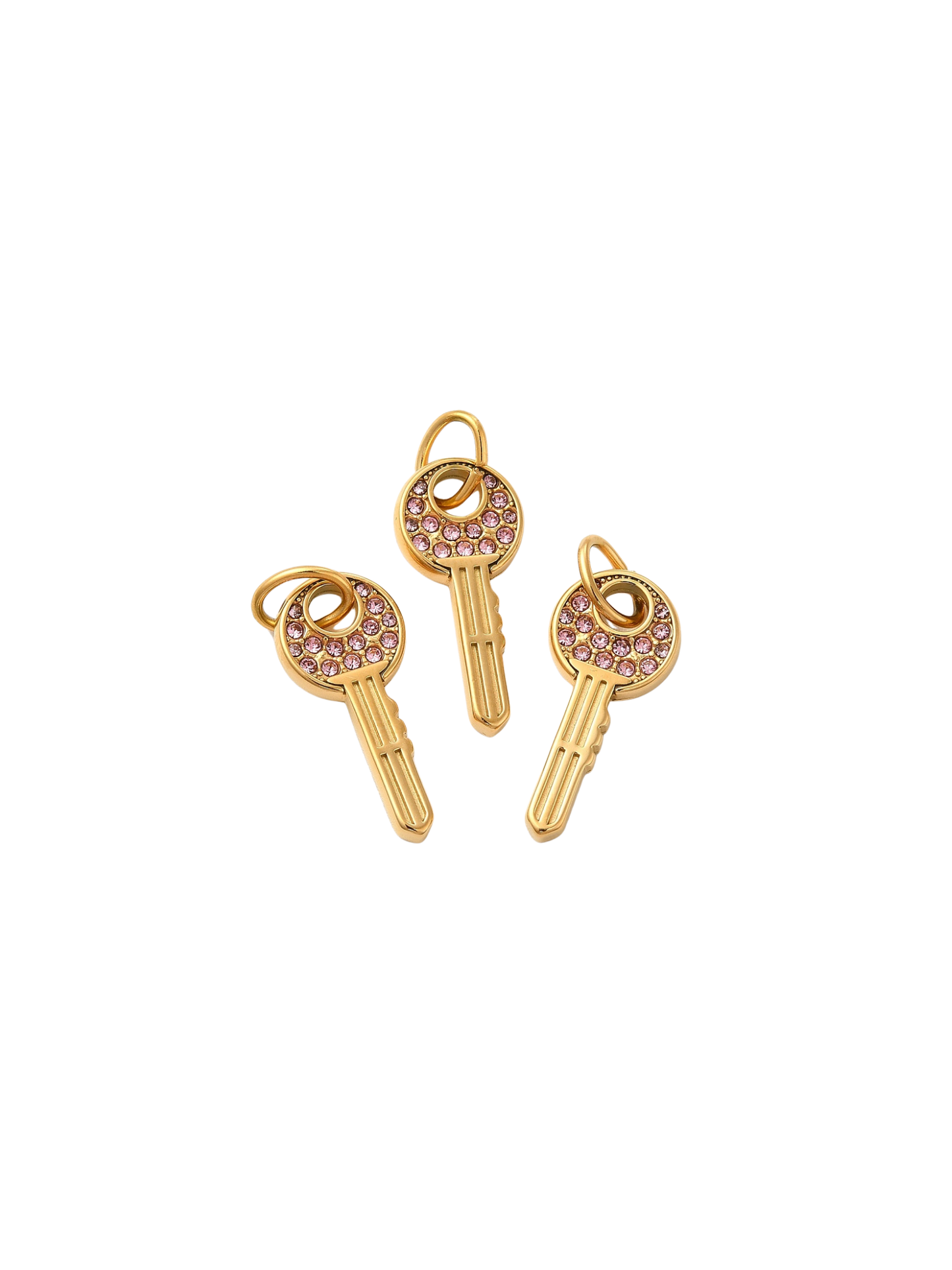 * Gold Home Sweet Home Key Charm- Assorted