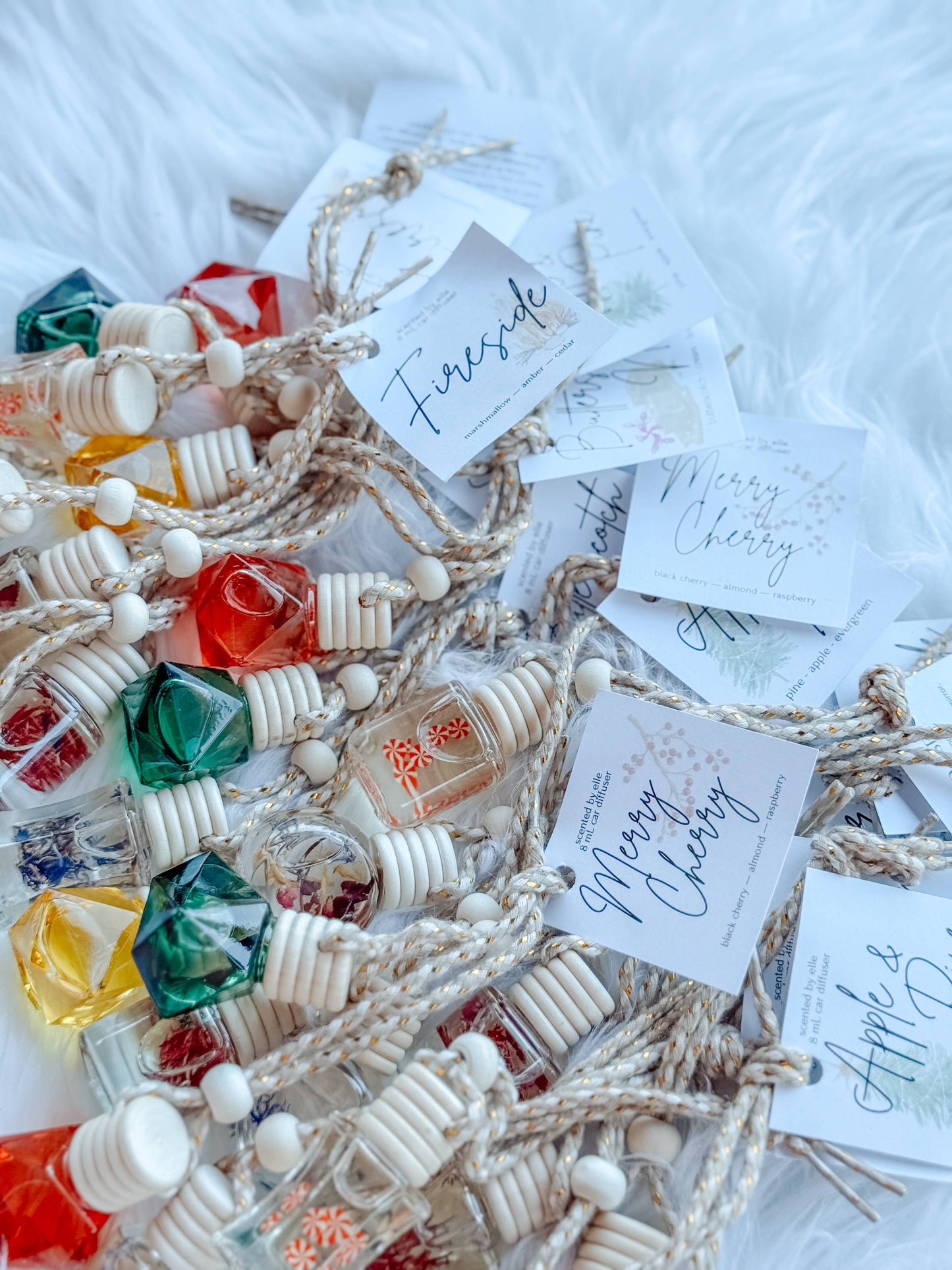 Half Holiday/Christmas Car Diffuser Bundle — 40 diffusers 