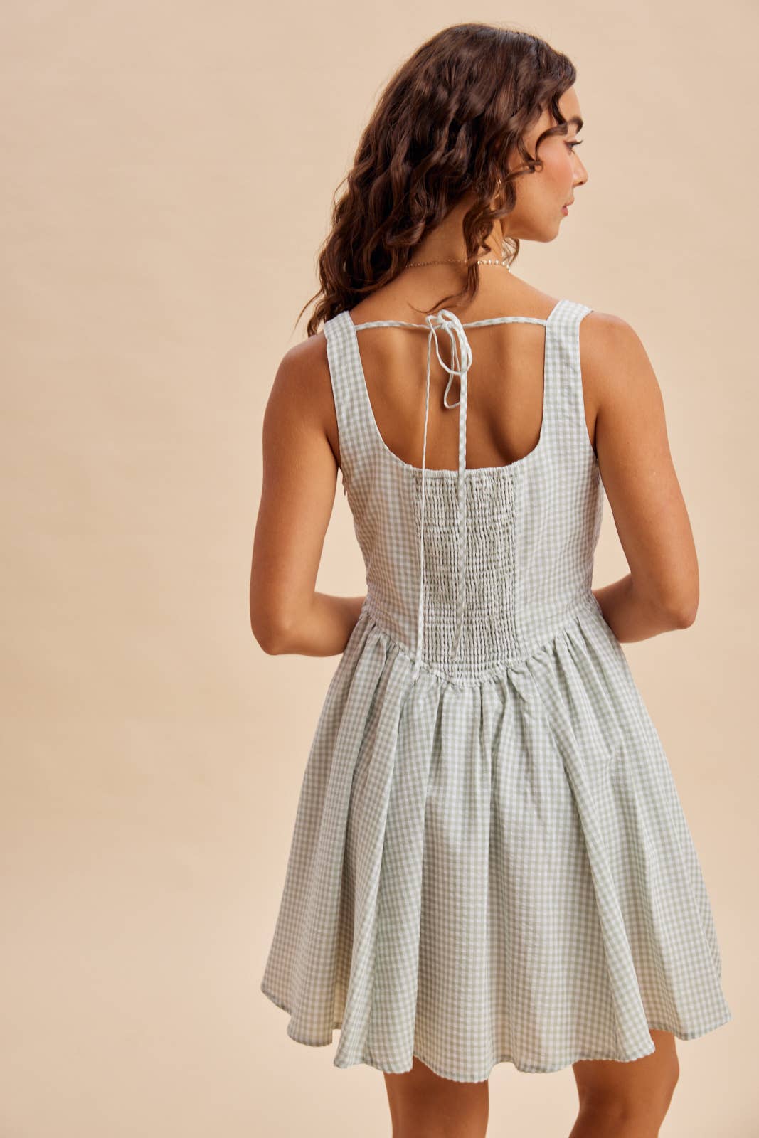 Milkmaid Baby Drop Waist Dress