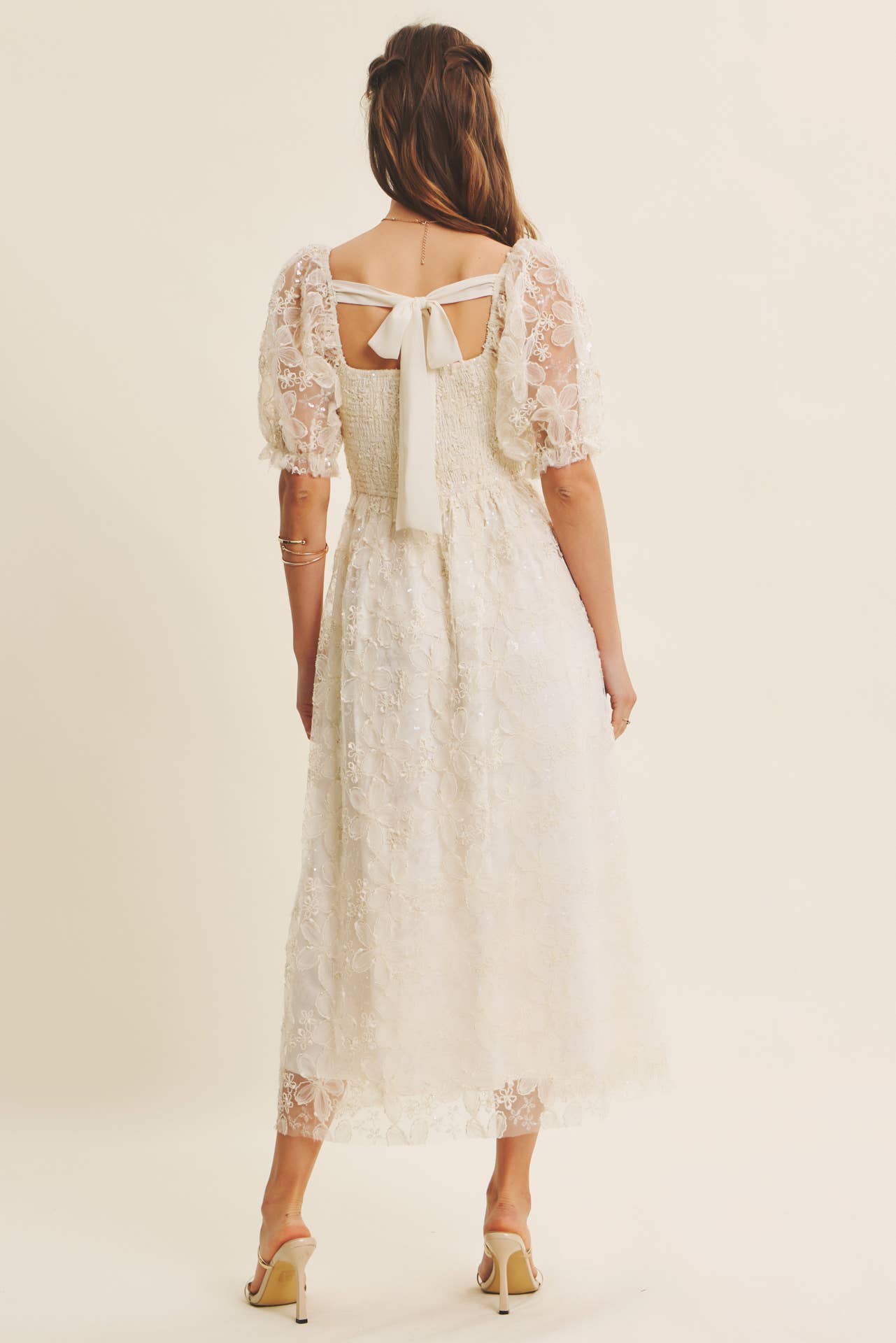 In February | Golden Grace Maxi Dress