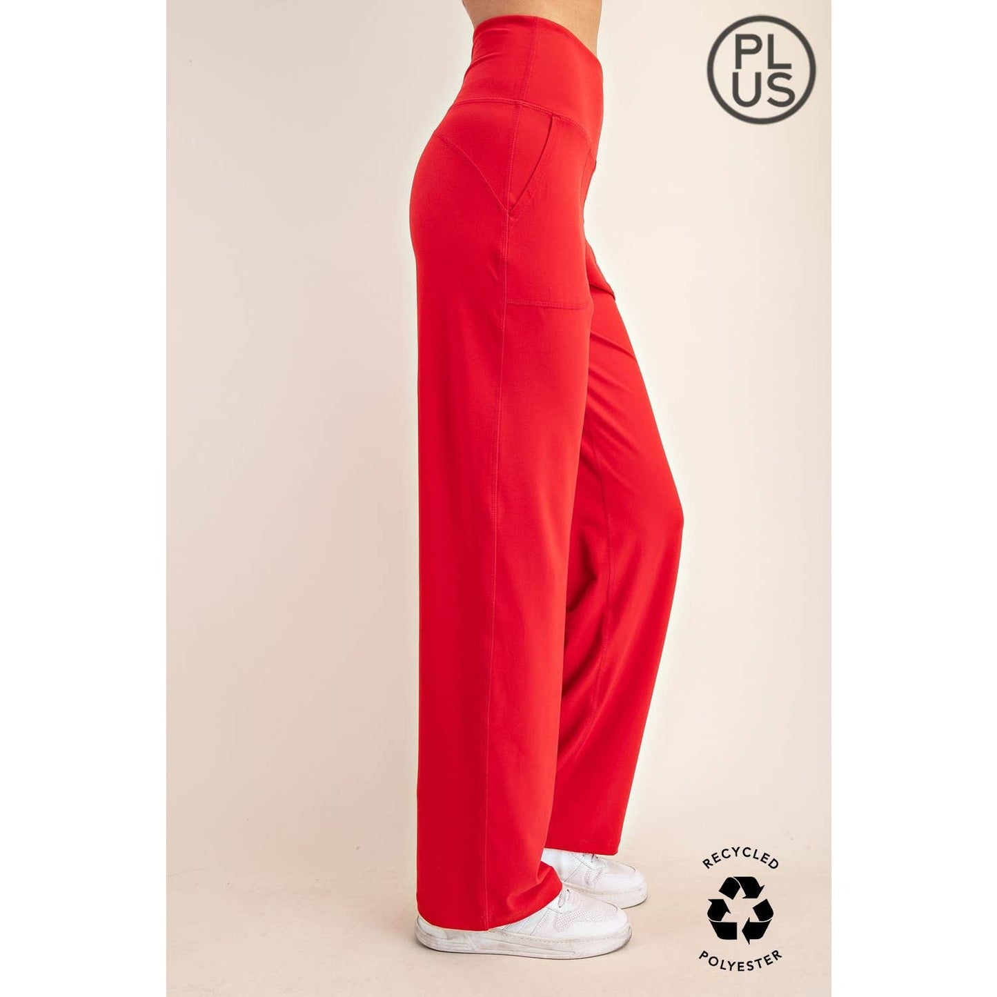 PLUS BUTTER SOFT STRAIGHT CASUAL YOGA PANTS