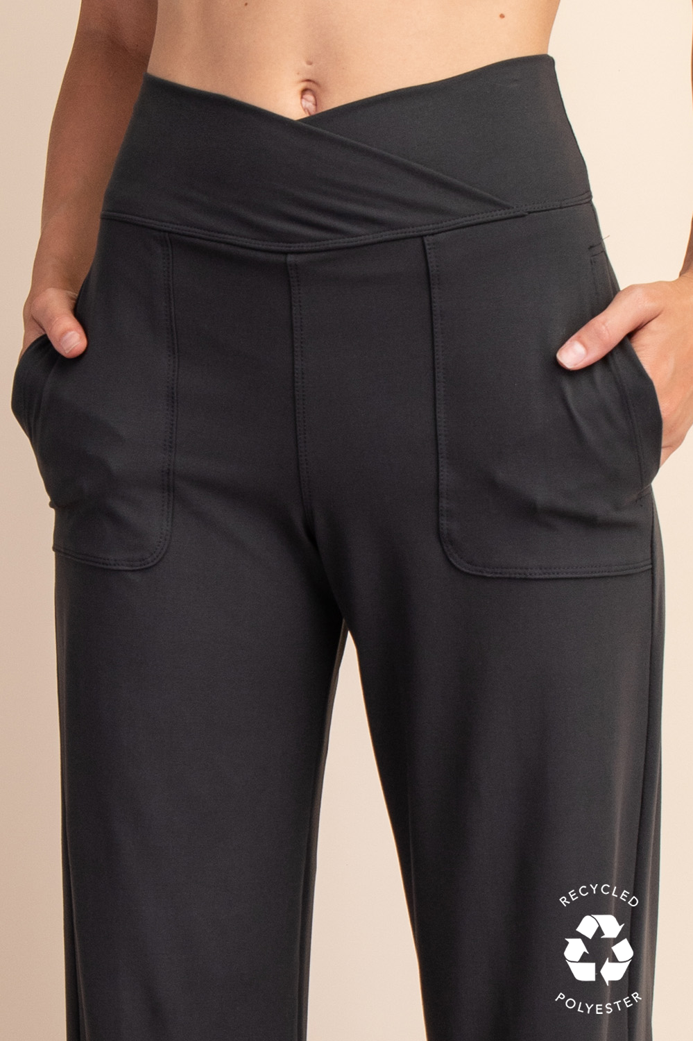 Rae Mode | V Waist Butter Wide Leg Pant