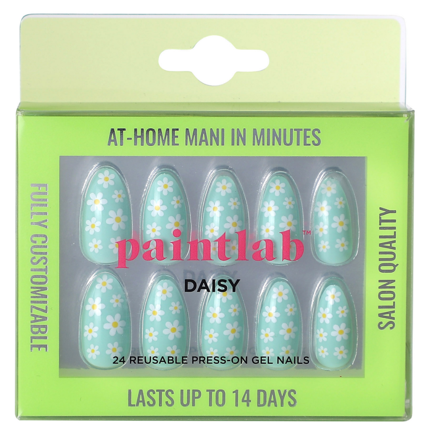 PaintLab Daisy Press-On Nails