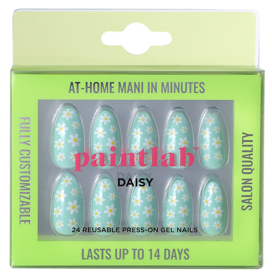 PaintLab Daisy Press-On Nails