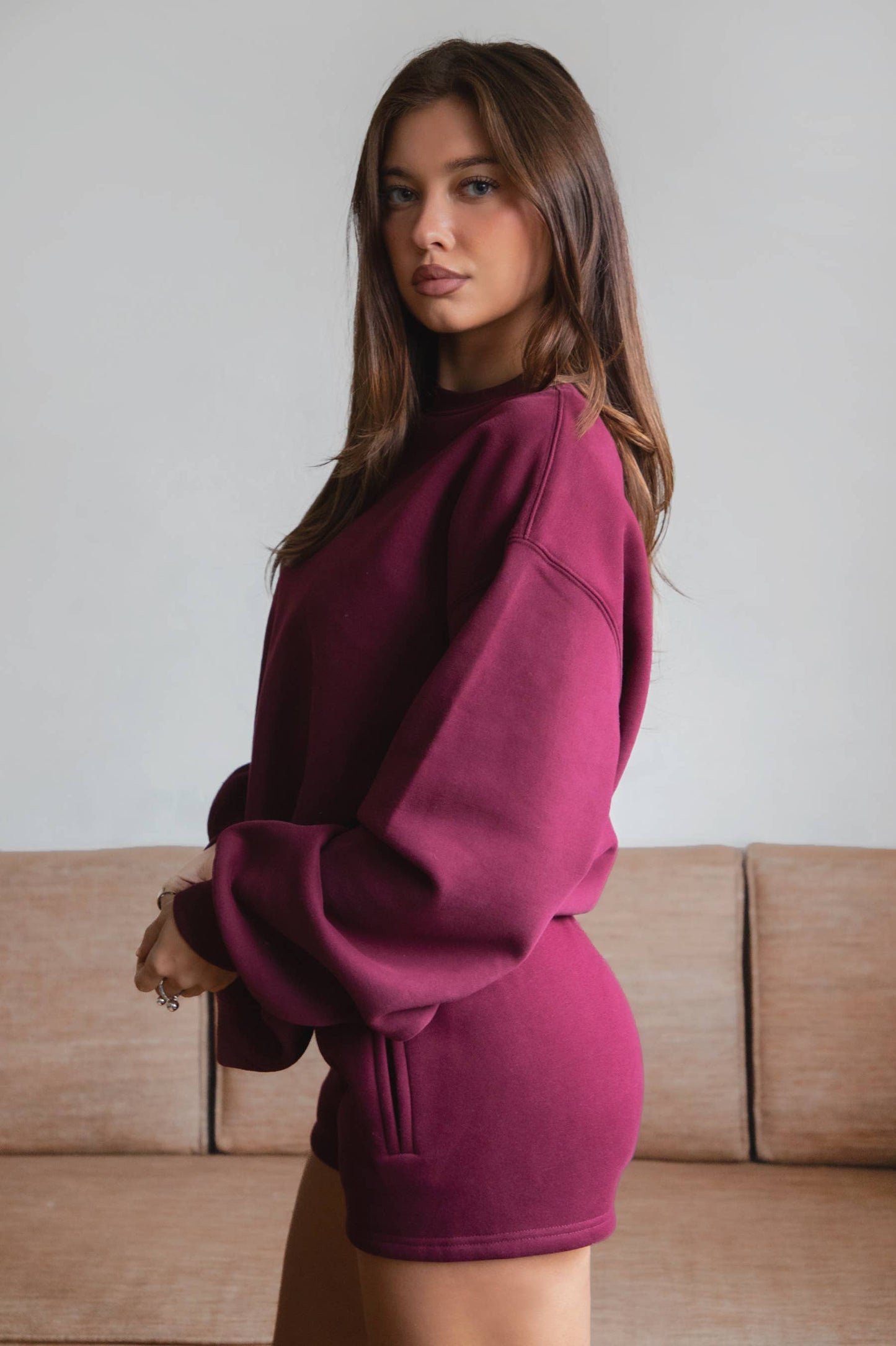 TICTOC | Cloud Fleece Crew Neck Pullover Sweatshirt