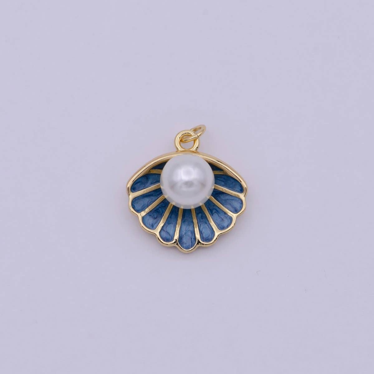 Shell Pearl Charm
