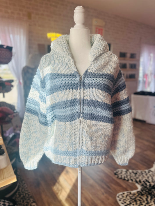 Dreamers by Debut | Ski Season Knit Zip-Up