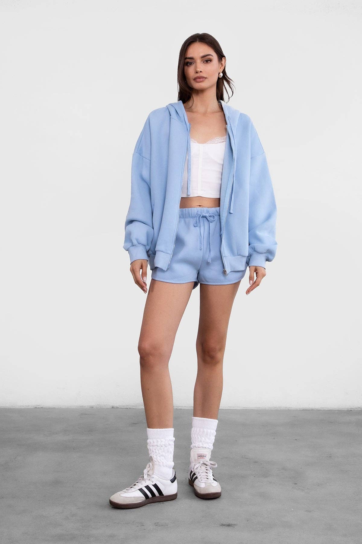 Cloud Oversized Loose Fit Hoodie - PLUS