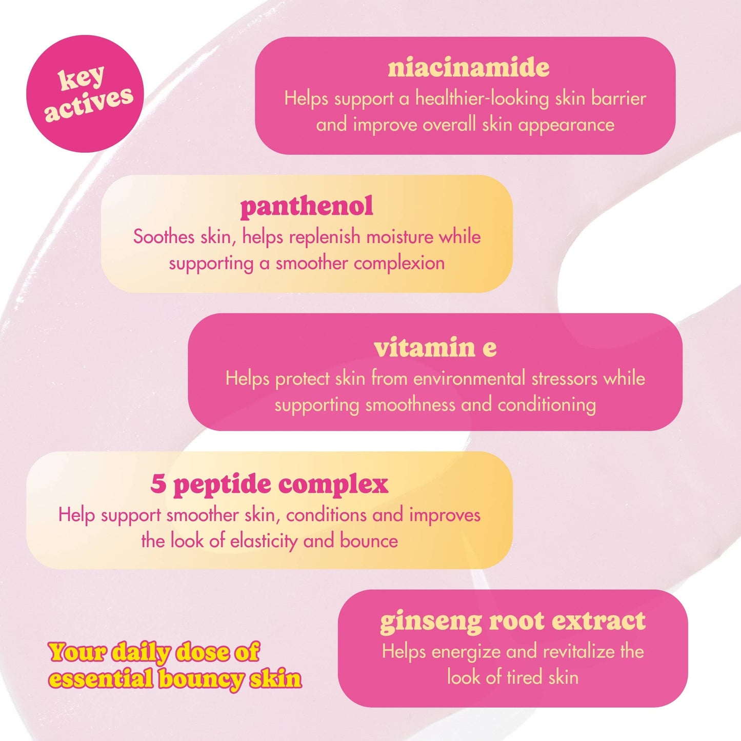 Dose of Bounce Plumping Hydrogel PDRN Face Mask