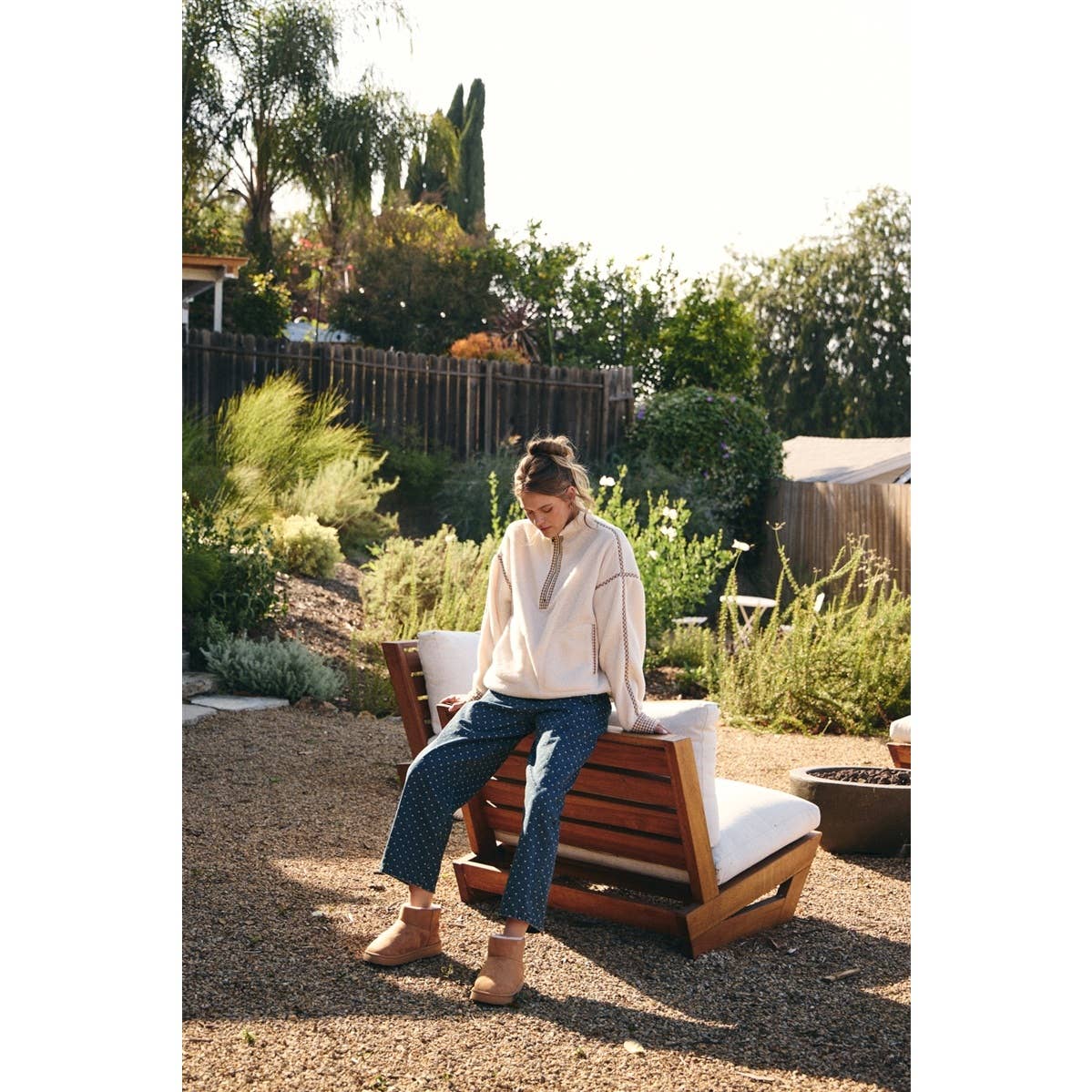 Cozy Gingham Sherpa