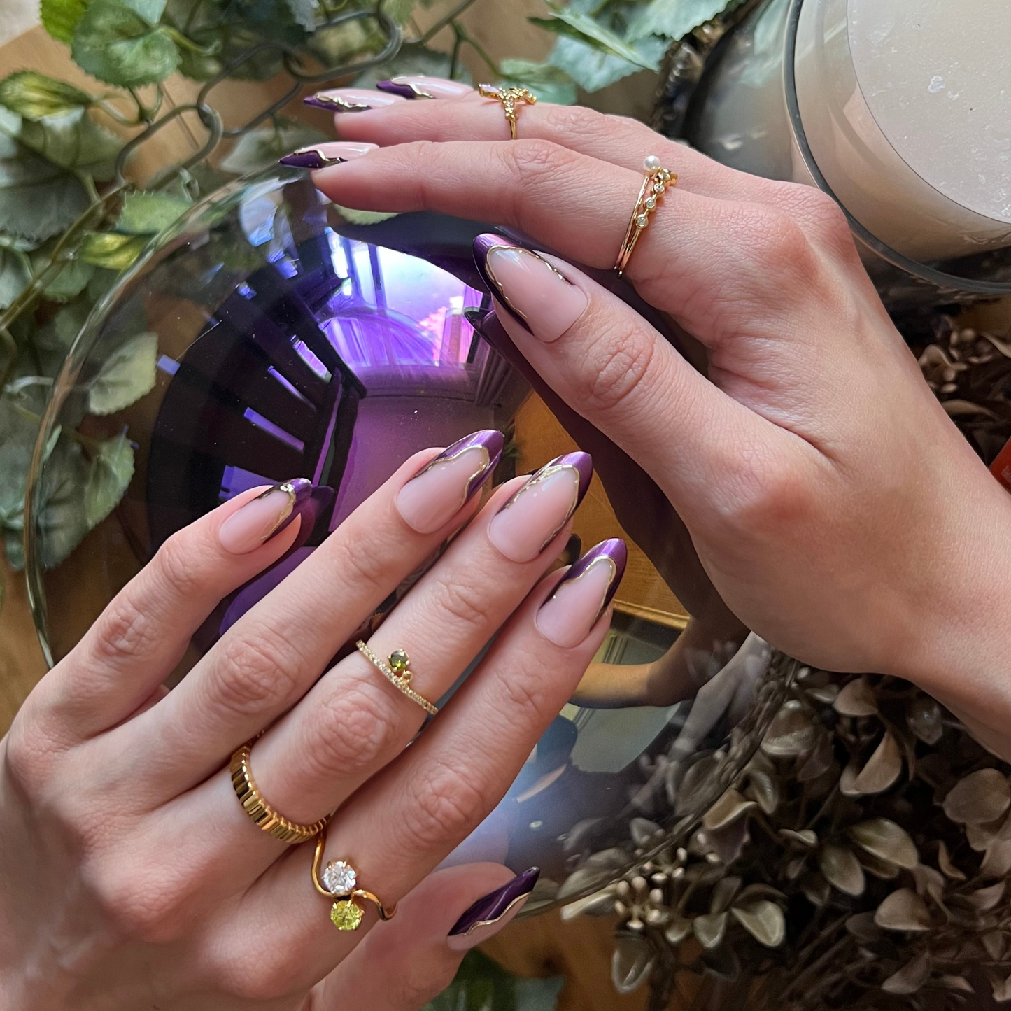 Violet Veil Press-on Nails